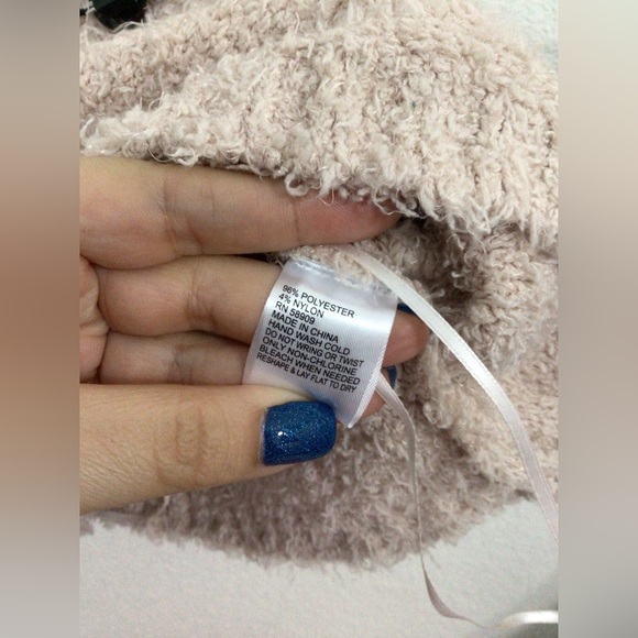 Gianni Bini Hannah Teddy Scoop Neck Crop Tank Top XL - Picture 5 of 5